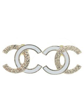 Chanel CC Logo Earrings